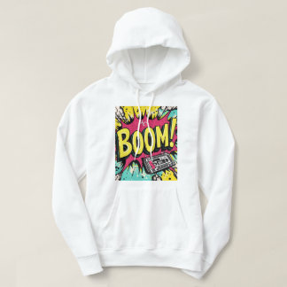 Veste À Capuche Retro Boombox Explosion