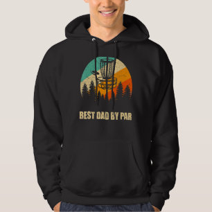 Veste À Capuche Rétro Disque Golf Meilleur Papa Sunset Vintage Fri