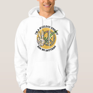 Veste À Capuche Retro énergie nucléaire conception vectorielle art