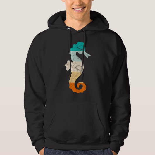 Veste À Capuche Retro Seahorse (Devant)