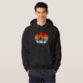 Veste À Capuche Retro Style Rowing Funny Rower Boot Team Cadeau M (Devant entier)