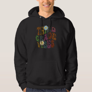 Veste À Capuche Retro THIRD GRADE VIBES Teacher Peace Love 3rd Gr