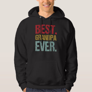 Veste À Capuche Retro Vintage Meilleur Grand-Père Jamais Nouveau P