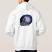 Veste À Capuche Réunion au clair de lune (Dos)