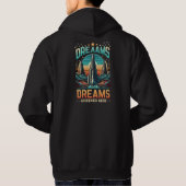 Veste À Capuche Rêves atteints ici (Dos)