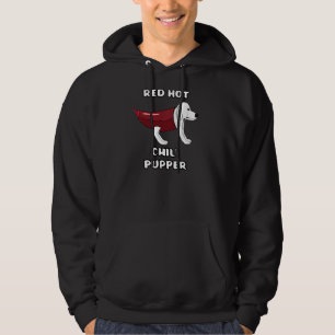 Veste À Capuche Rhcp Red Hot Chili Pupper Peppers Parody Puppy Chi