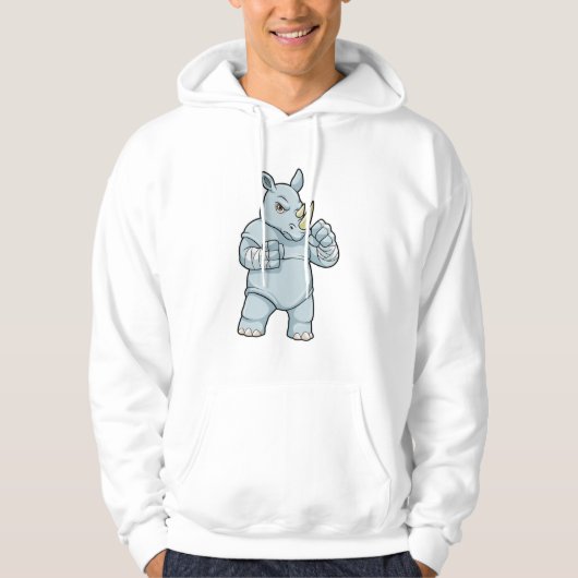 Veste À Capuche Rhino en boîte à Boxer (Devant)