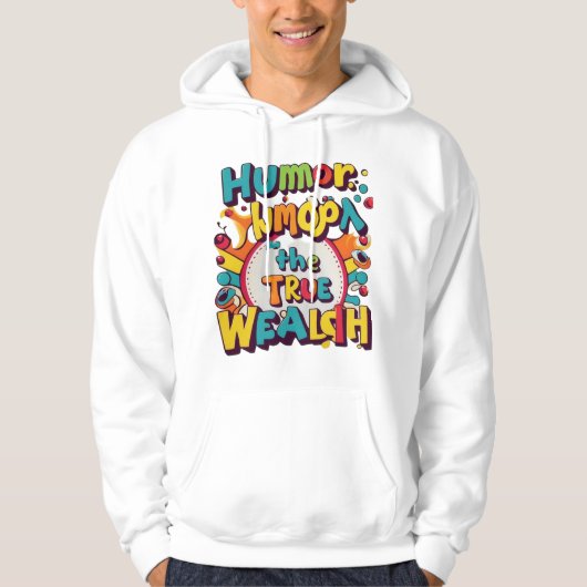 Veste À Capuche "Richesse des Humours" (Devant)