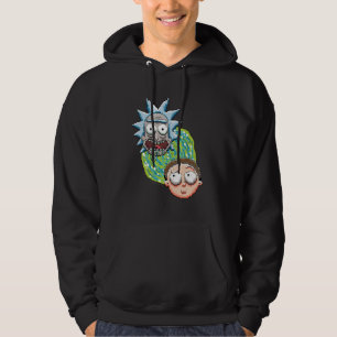 Veste À Capuche RICK ET MORTY™   Graphique de portail de pixels