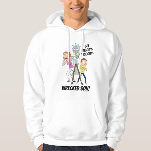Veste À Capuche RICK ET MORTY™ | Rick, Morty et Summer (Devant)