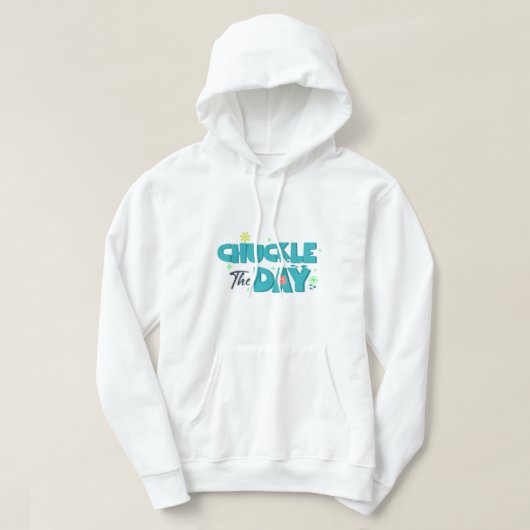 Veste À Capuche Rire de la journée (Design devant)
