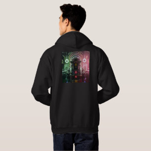 Veste À Capuche Robot 1 sweatshirt à capuchon noir