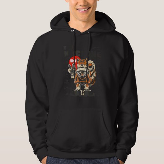Veste À Capuche Robot Géant Chat Machine Animal de Compagnie Avec  (Devant)