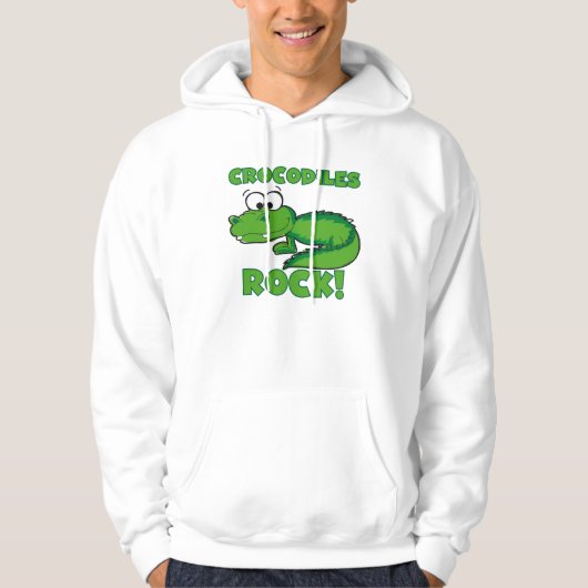 Veste À Capuche Roche de crocodiles (Devant)