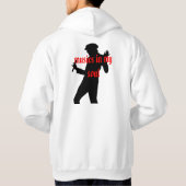 VESTE À CAPUCHE ROCHE DESSUS ! ! ! (Dos)