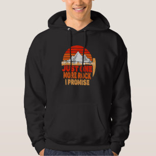 Veste À Capuche Rock Géologie Juste Un Rocher De Plus Je Promets R