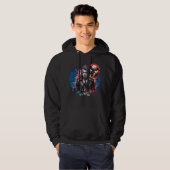 Veste À Capuche Rocker Vampire (Devant entier)