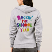 Veste À Capuche Rockin' l'année scolaire (Dos)