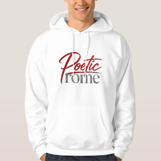 VESTE À CAPUCHE ROME POÉTIQUE (Devant)