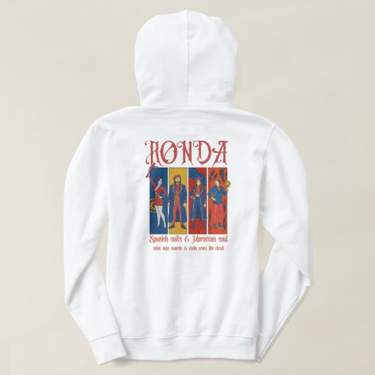 Veste À Capuche Ronda: Spanish Suits & Moroccan Soul | Card Suits  (Design dos)