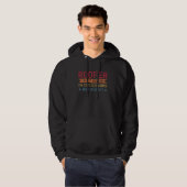 Veste À Capuche Roofer de citation de profession drôle (Devant entier)