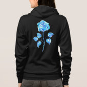 Veste À Capuche Rose bleu brûlant (Dos)