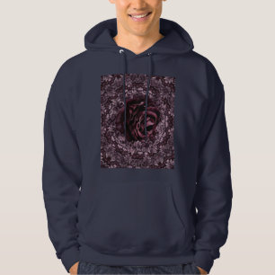 Veste À Capuche Rose Mandala