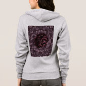 Veste À Capuche Rose Mandala (Dos)