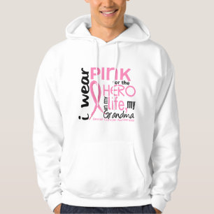 Veste À Capuche Rose pour le héros dans le cancer du sein de