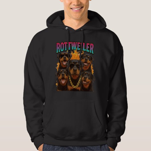 Veste À Capuche Rottweiler (Devant)