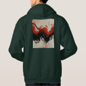 Veste À Capuche rouge (Dos)