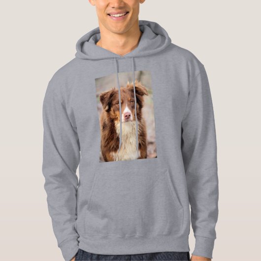 Veste À Capuche Rouge (Devant)