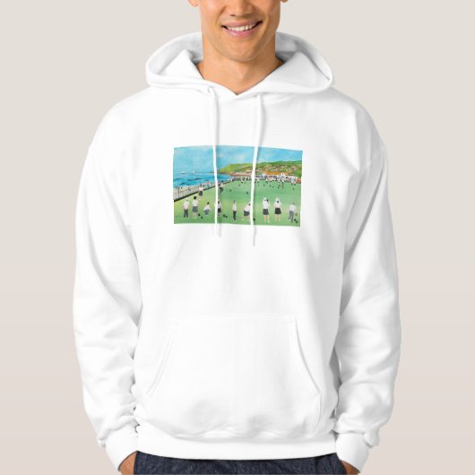 Veste À Capuche Roulement sur le vert de Newlyn (Devant)