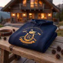 Royal Equestrian Club Alpine Heritage Navy Bleu