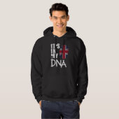 Veste À Capuche Royaume-Uni C'est dans mon Adn drôle drapeau brita (Devant entier)