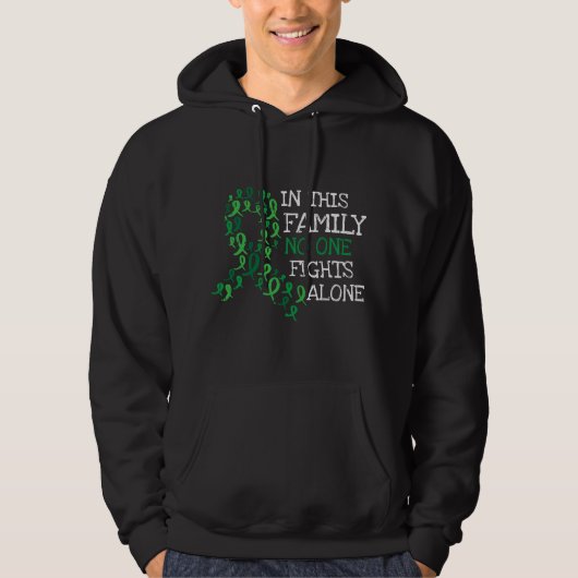 Veste À Capuche Ruban de Conscience de la Maladie Mentale Scoliosi (Devant)