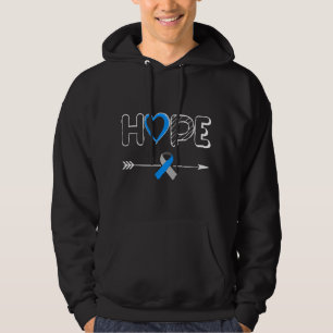 Veste À Capuche Ruban de l'espoir diabète de type 1 Diabète de typ