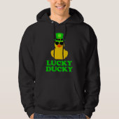 Veste À Capuche Rubber Duck Four Leaf C Leprechaun Hat St Patrick' (Devant)