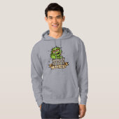 Veste À Capuche Rue Sésame | Oscar the Grouch Trashed (Devant entier)