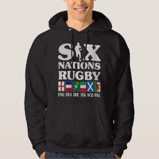 Veste À Capuche Rugby féminin 6 Nations Angleterre France Irlande 