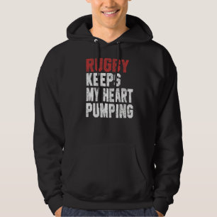 Veste À Capuche Rugby Pour Hommes Femmes Entraîneur Joueur Maman R