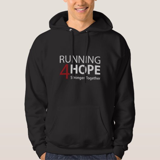 Veste À Capuche Running4Hope Stronger Together (Devant)