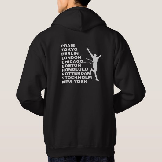 Veste À Capuche Running Marathon Citys (Dos)