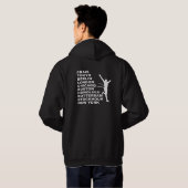 Veste À Capuche Running Marathon Citys (Dos entier)