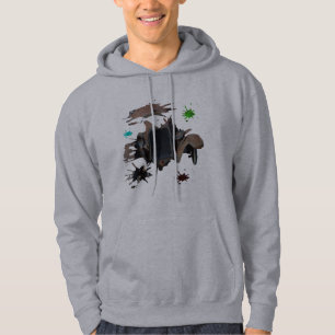 Veste À Capuche Rustique Vintage Car Grunge Art,
