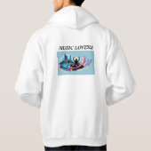 Veste À Capuche 🎶 rythme urbain : DJ au coeur de la ville 🌆 🎧 (Dos)