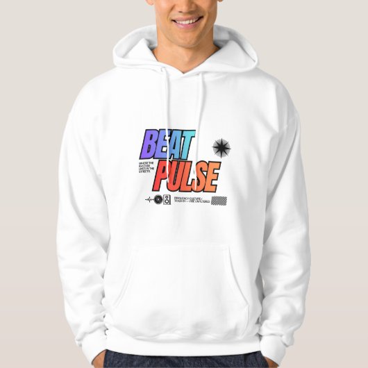 Veste À Capuche Rythmique - BAT PULSE (Devant)