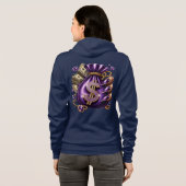 Veste À Capuche Sac d'argent (Dos entier)