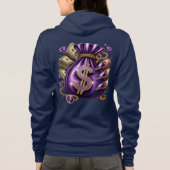 Veste À Capuche Sac d'argent (Dos)