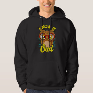 Veste À Capuche Sachez Tout Chouette Pun Animal Puns Cute Sarcasti
